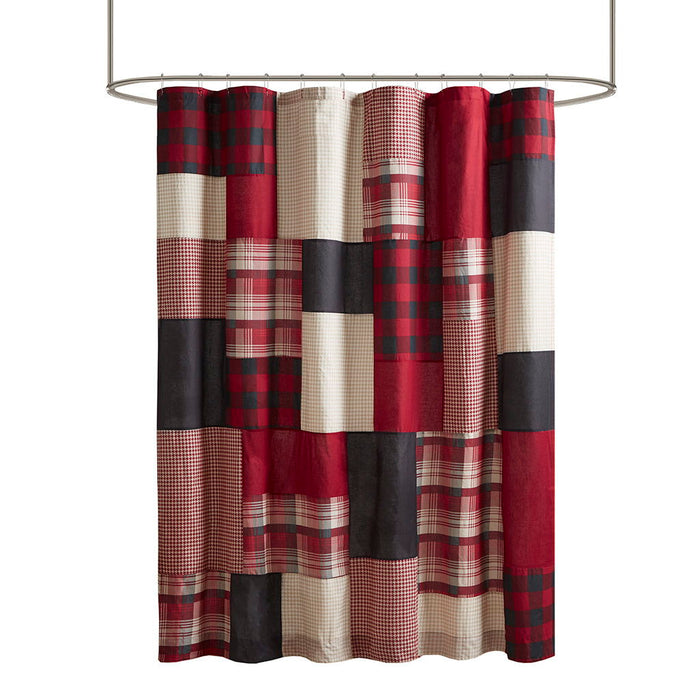 Sunset - Shower Curtain - Red - Simple Home Plus