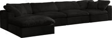 Cozy - 5 Piece Modular Sectional With Chaise - Simple Home Plus
