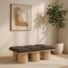 Pavilion - 6 Piece Modular Bench With Natural Base - Simple Home Plus