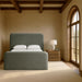 Fira - Chenille Fabric Upholstered Bed - Simple Home Plus