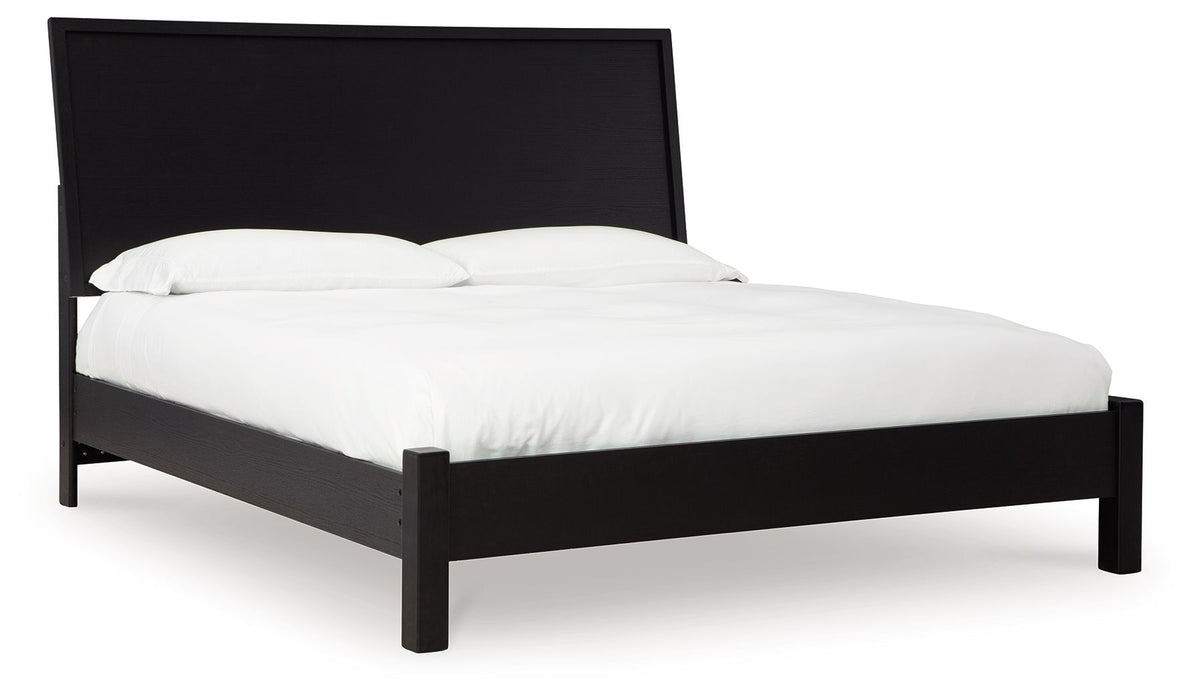 Danziar - Panel Bed With Low Footboard - Simple Home Plus