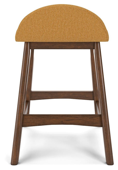Lyncott - Upholstered Barstool (Set of 2) - Simple Home Plus