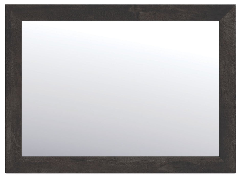 Hollivern - Bedroom Mirror - Dark Gray - Simple Home Plus