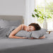 Cotton 144TC - California King Solid Sheet Set - Dark Gray - Simple Home Plus