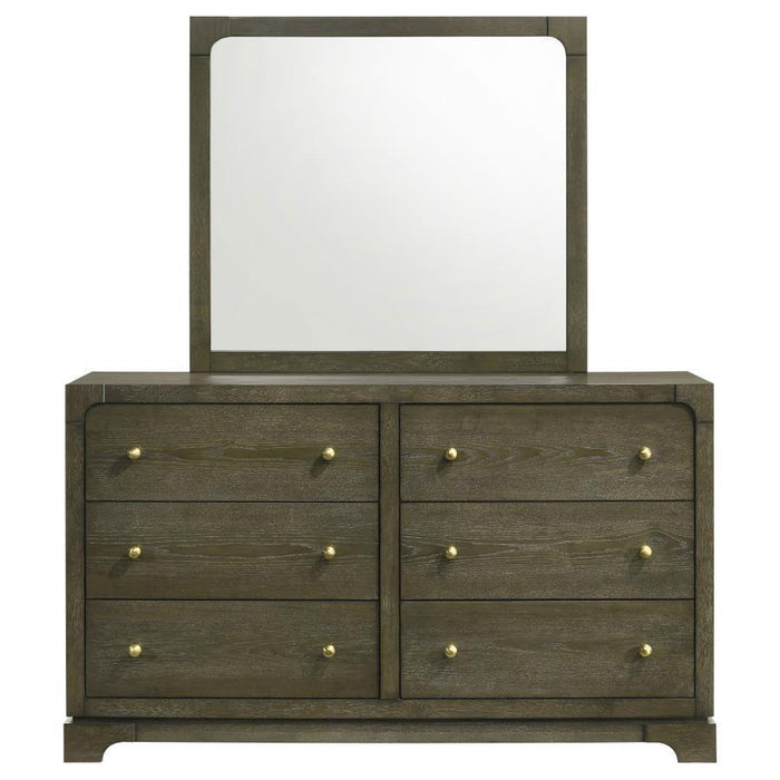 Gran Park - 6-Drawer Dresser Cabinet - Simple Home Plus