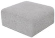 Arc - Boucle Fabric Ottoman - Simple Home Plus
