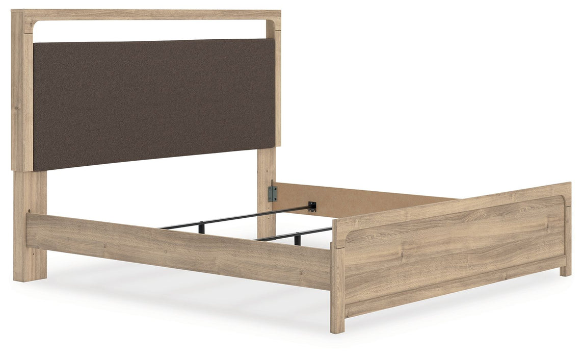 Kinlanni - Upholstered Panel Bed - Simple Home Plus