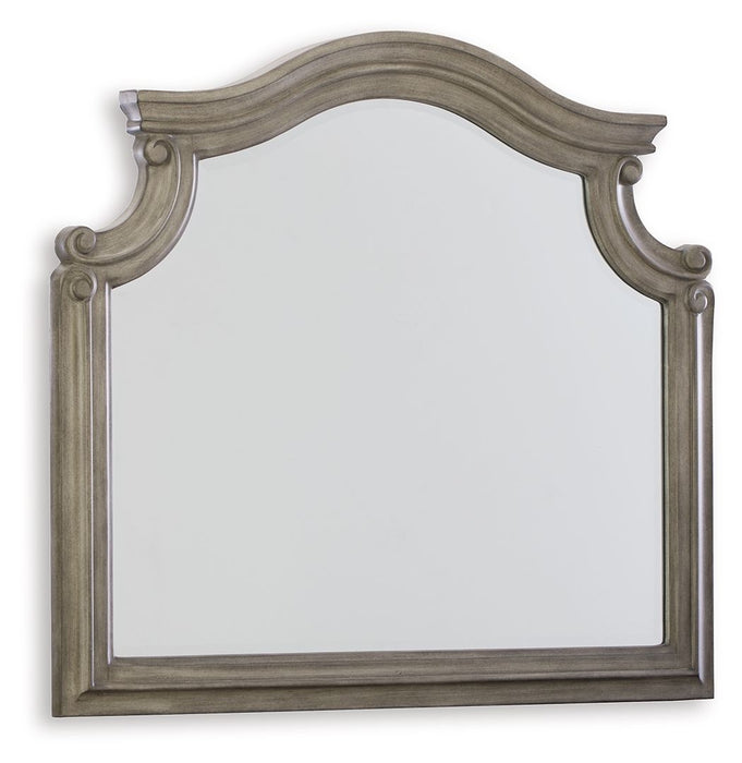 Bedroom Mirror Antique Gray