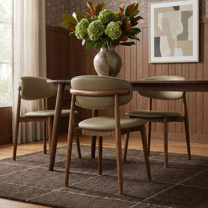 Leesa - Upholstered Dining Chair (Set of 2) - Simple Home Plus