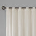 Harper - 84" Solid Crushed Window Panel Pair - White - Simple Home Plus