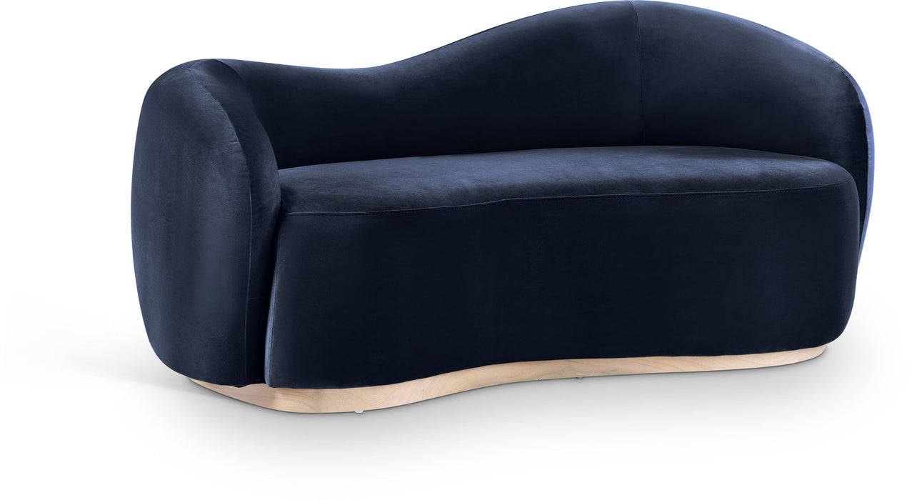 Gustavo - Velvet Upholstered Loveseat - Simple Home Plus