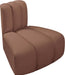 Arc - Faux Leather Reverse Corner Chair - Simple Home Plus