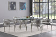 Madelyn - Dining Chair (Set of 2) - Brushed Chrome - Simple Home Plus
