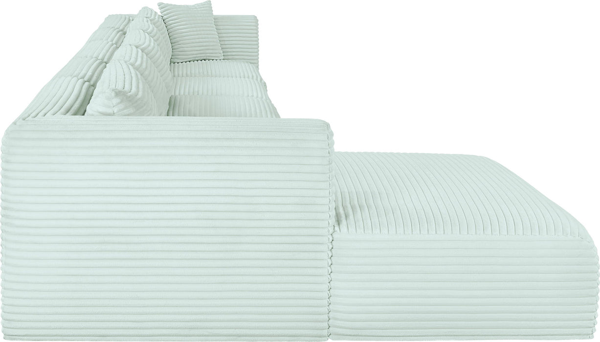 Shaggy - 5 Piece Modular Sectional With Chaise - Simple Home Plus