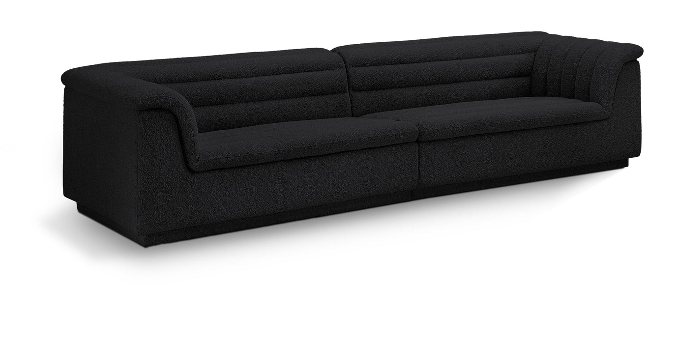 Cascade - Boucle Modular Sofa - Simple Home Plus