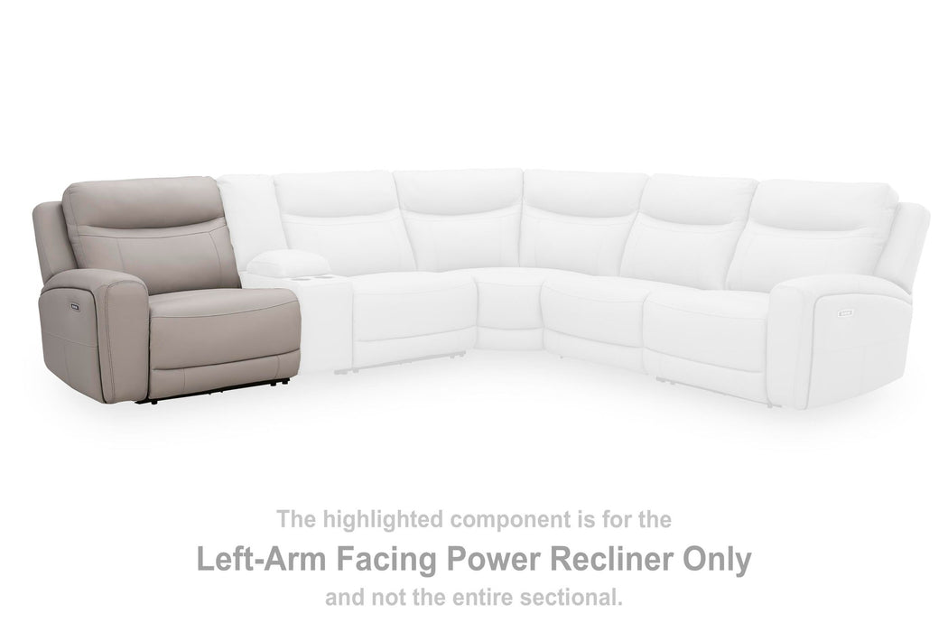 Gravier - LAF Zero Wall Power Recliner - Gray - Simple Home Plus