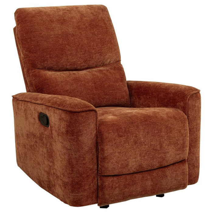 Navarro - Chenille Upholstered Glider Recliner - Simple Home Plus