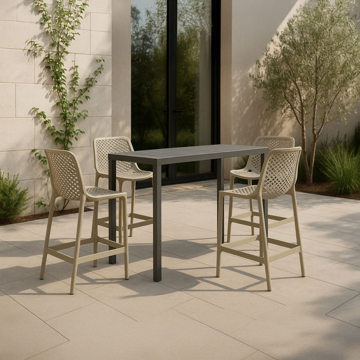 Mykonos - Outdoor Patio Stool (Set of 2) - Simple Home Plus