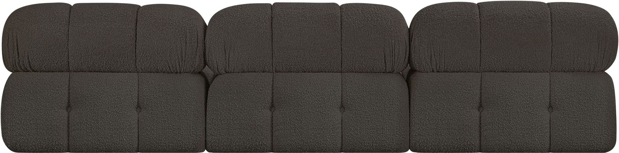 Ames - 3 Seat Modular Armless Sofa - Simple Home Plus
