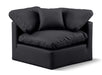 Indulge - Faux Leather Corner Chair - Simple Home Plus