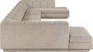 Modari - Sectional - Beige - Simple Home Plus