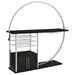 Risley - 2-Door Circular LED Home Bar With Wine Storage - Simple Home Plus