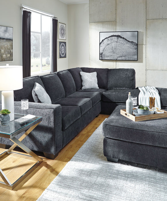 Altari - Sectional With Chaise - Simple Home Plus