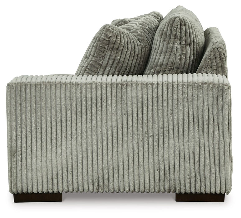 Lindyn - RAF Corner Chair - Fog - Simple Home Plus