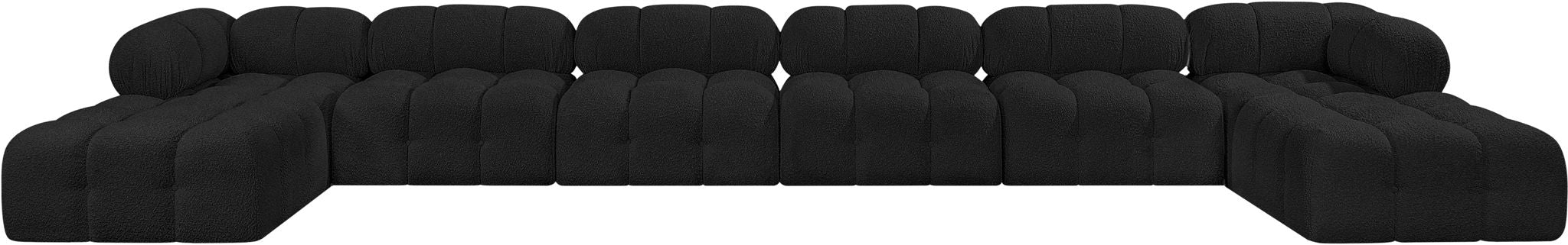 Ames - 8 Piece Fabric Modular Sectional - Simple Home Plus