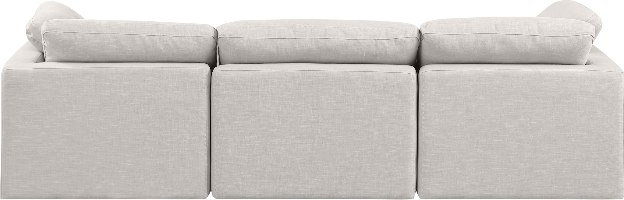 Indulge - Linen 3 Seat Modular Sofa - Simple Home Plus