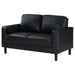 Ruth - Upholstered Track Arm Loveseat - Simple Home Plus