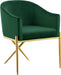 Xavier - Dining Chair with Gold Legs - Simple Home Plus