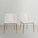 Jagger - Dining Chair (Set of 2) - Gold Base - Simple Home Plus