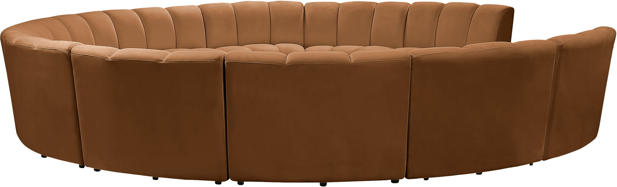 Infinity - 11 Piece Modular Sectional - Saddle - Simple Home Plus