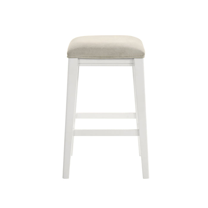 Jane - Contemporary Transitional Wood Counter Height Kitchen Bar Stool - Simple Home Plus