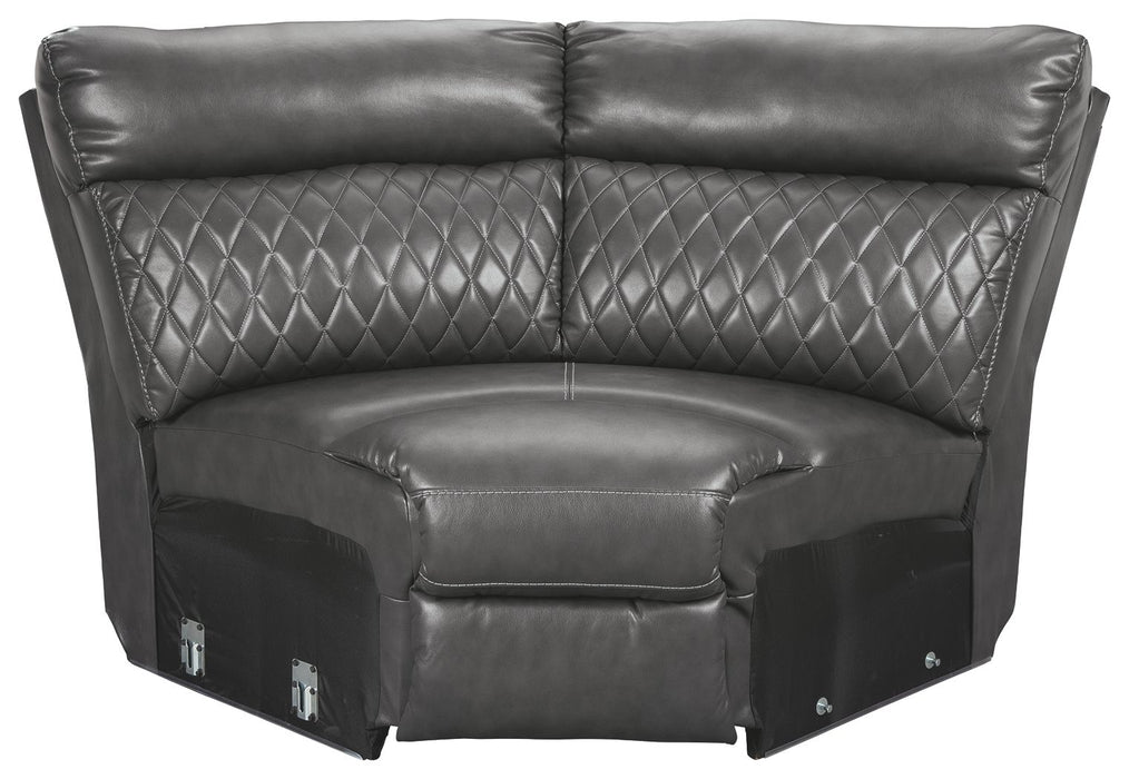 Samperstone - Wedge - Gray - Simple Home Plus