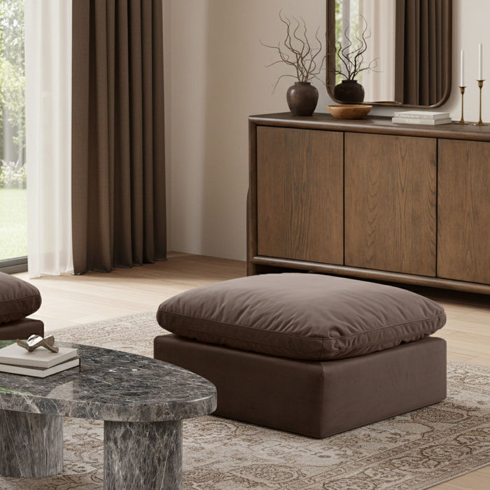 Indulge - Velvet Ottoman