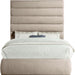 Adam - Linen Fabric Bed With 70.5" Headboard - Simple Home Plus