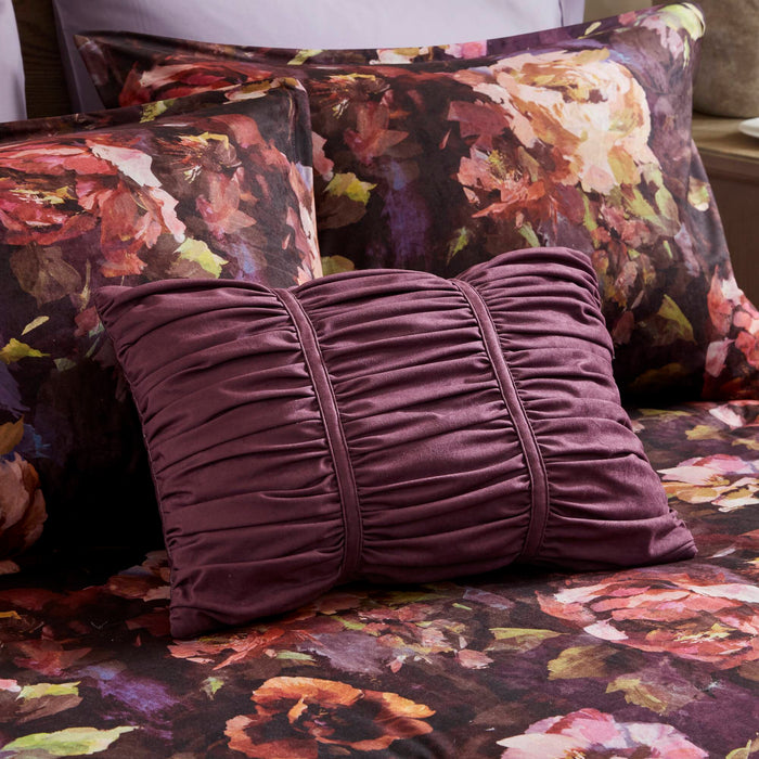 Seraphina - King Velvet Comforter Set - Purple - Simple Home Plus
