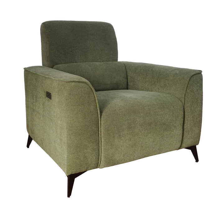 Madison - Power Recliner - Green - Simple Home Plus