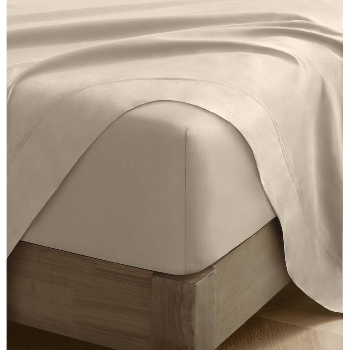 King Sateen Sheet Set - Linen - Simple Home Plus