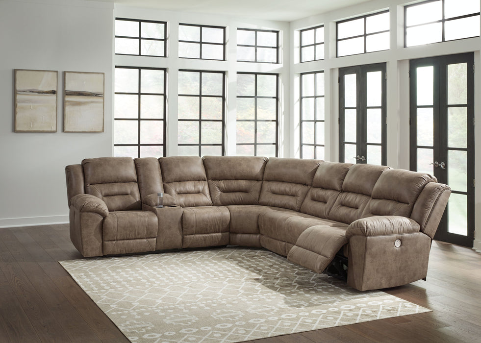 Ravenel - Power Reclining Sectional - Simple Home Plus