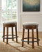 Valebeck - Upholstered Swivel Stool - Simple Home Plus