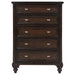 Andover - 5-Drawer Chest Of Drawers - Dark Oak - Simple Home Plus