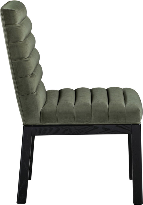 Evelyn - Dining Chair With Black Legs - Simple Home Plus