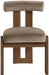Arienzo - Performance Fabric Upholstered Dining Chair (Set of 2) - Walnut Base - Simple Home Plus