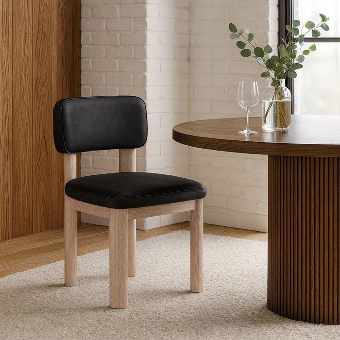Paloma - Faux Leather Upholstered Dining Chair (Set of 2) - Simple Home Plus