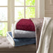 Elma - Oversized Textured Throw - Blue - Simple Home Plus