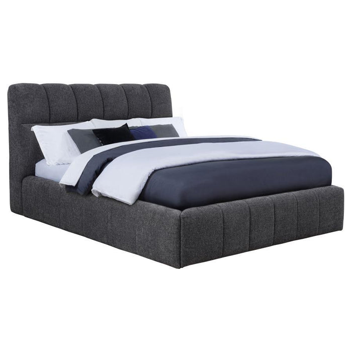 Nollet - Upholstered Platform Bed - Simple Home Plus
