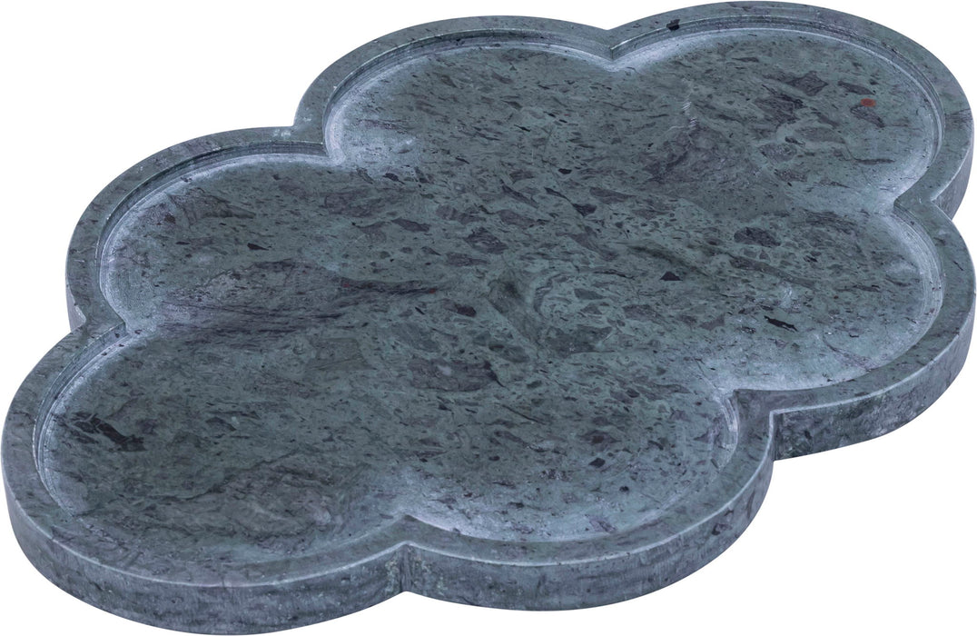 Rimini - Marble Clover Shaped Tray - Simple Home Plus